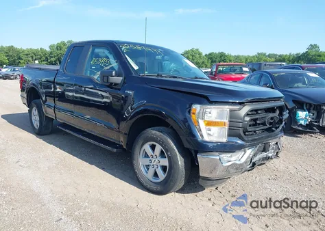2021 Ford F-150 Xl z USA, uszkodzony, nr VIN 1FTEX1EP3MFC93375